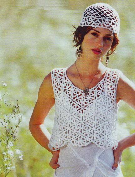 Womens vest patterns to crochet hats